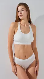 Комплект жіночий топ+труси SY9462 S Молочний shop (2000999285110)