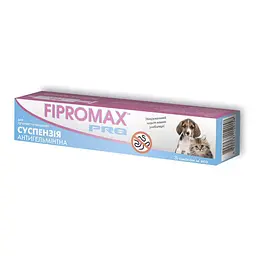 Суспензія від глистів для кошенят і цуценят Fipromax Pro 10 мл