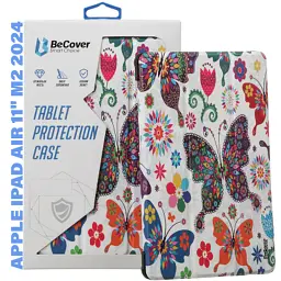 Чохол до планшета BeCover Smart Case Apple iPad Air 11" M2/M3 (2024/2025) Butterfly (711599)