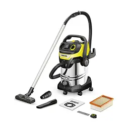 Karcher Пилосос професійний WD 7 Control PS 30/6/35/T 1400Вт 290мБар контейнер 30л 8.7кг