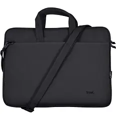 Сумка для ноутбука Trust 16" Bologna, Eco-friendly, BLACK (24447)