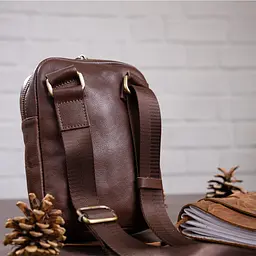 Чоловіча шкіряна сумка SHVIGEL 19,5х14,5х4 см sum0012786 - мініатюра 6