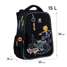 Портфель Kite Education 531 Hot Wheels Skate (HW25-531M) - мініатюра 2