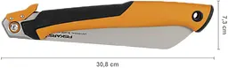 Пила Fiskars PowerTooth 13 TPI складна 250 мм 1062933 - мініатюра 2