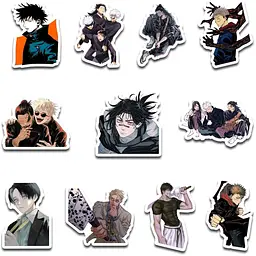 Стікерпак набір наклейок G-Toys Jujutsu Kaisen 45 шт. (SP JK 01) - мініатюра 4