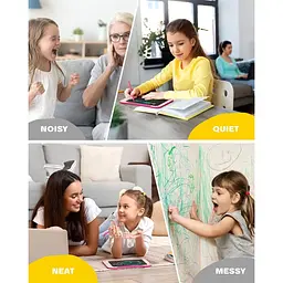 Дитяча дошка для дівчаток Bravokids Toy LCD 8.5 дюймів doodle board для навчання - мініатюра 2