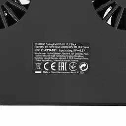 Підставка для ноутбука 2E Gaming CPG-011 Black (2E-CPG-011) - мініатюра 11