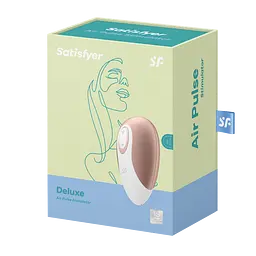 Вакуумний стимулятор клітора Satisfyer Deluxe золотий - мініатюра 9