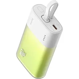 Зовнішній акумулятор Baseus Popsicle Lightning 5200mAh 20W White [P10055600612-00] [125024] - мініатюра 2