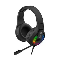 Ігрова гарнітура Bloody A4Tech G230p з LED USB + 3.5 jack Black (G230p (Black)) - мініатюра 3
