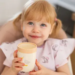 Набір посуду Babyono із 3-ох предметів з присосками Фермер (1565) - мініатюра 5