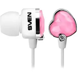 Навушники SVEN GD-1600 (SEB-160) Glamour white-pink - мініатюра 2