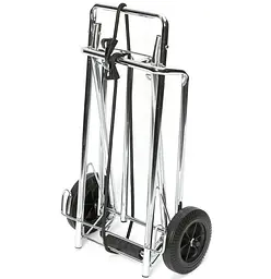 Візок господарський Bo-Camp Luggage Trolley Foldable 40 kg Silver (5267279) (DAS302121) - мініатюра 3
