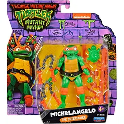 Ігрова фігурка TMNT Черепашки-ніндзя Movie III Мікеланджело, 11,5 см (83283) - мініатюра 5