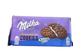 Печенье Milka Cookie Sensations Oreo Creme с кремом Oreo 156 г (7622202265884)