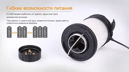 Ліхтар кемпінговий Fenix CL30R чорний - мініатюра 9