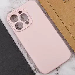 Чохол Silicone Case Full Camera Protective (AA) NO LOGO для Apple iPhone 13 Pro Max (6.7) Рожевий / Chalk Pink - мініатюра 5