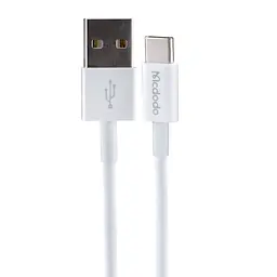 Мережевий зарядний пристрій McDodo Dual USB Charger ( EU Plug ) + Type-C Cable 1m Travel Set CH-6721 Білий - мініатюра 3