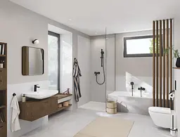 Душовий гарнітур Grohe Tempesta Cube 3 режими струменя 110 275882433, Чорний матовий - мініатюра 4
