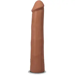 Фалоімітатор Doc Johnson The Realistic Cock ULTRASKYN 9 Inch Caramel - мініатюра 2
