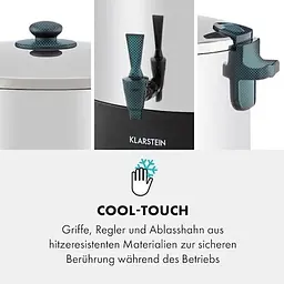 Консерватор для напоїв Klarstein KonfiStar 40л (10033524) - мініатюра 5