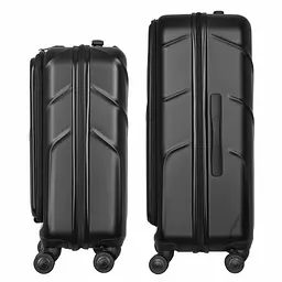 Wenger Набір валіз Wenger Amplix Hardside, полікарбонат, (S+M), TSA, 4 колеса, EXP, чорний - мініатюра 4
