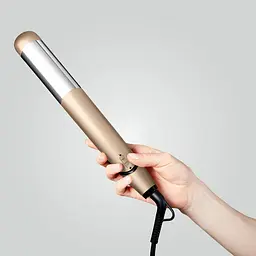 Випрямляч Rowenta Glam & Shine 2 в 1, температурних режимів 8, 140-210С, дисплей, кераміка, золотий - мініатюра 4