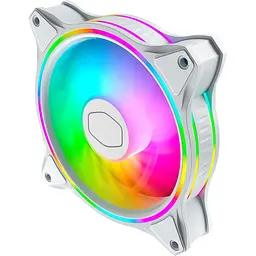 Комплект вентиляторів Cooler Master 3шт MasterFan MF120 Halo White Edition 3-Pack (MFL-B2DW-183PA-R1) - мініатюра 3