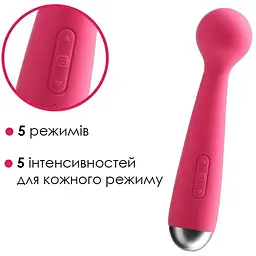 Вібромасажер з інтелектуальним режимом Svakom Mini Emma Plum Red - мініатюра 3