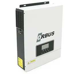 UPS ДБЖ гібридний інвертор ORBUS ORB1.6KW, 2000VA, 1600W, 12 V, струм заряду 20-60 А, MPPT 30-400 В, Wi-Fi