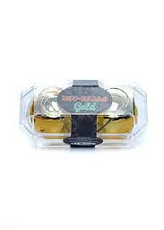 Вагінальні кульки Duo-Balls Gold, 3.5 см, золотий - мініатюра 5