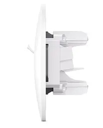 Розетка Videx Binera CAT6 одинарна комп'ютерна біла (VF-BNSK1PC6-W) - мініатюра 4
