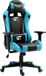 Геймерське дитяче крісло GT Racer чорне із синім (X-5934-B Kids Black/Blue) - мініатюра 2