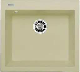 Кухонна мийка Adamant UNIVER ivory 560x500x200 мм, без крила 56 см