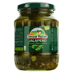 Перчик Халапеньо різаний Dream Valley маринований 310 г