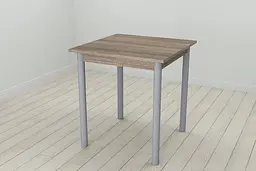Стіл кухонний Ferrum-decor Агата 75x70x70 Сірий ДСП Сонома Трюфель 16мм (FRD-106244) - мініатюра 3