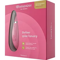 Вакуумний стимулятор Womanizer Premium 2 Raspberry (SO8753) [108454] - мініатюра 8
