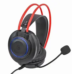 Ігрова гарнітура Bloody A4Tech G200Q Black (G200Q (Black+Red)) - мініатюра 5