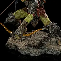 Статуетка Lord Of The Rings Archer Orc Art Scale 1/10 (Володар кілець) - мініатюра 8