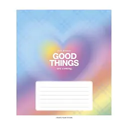 Зошит Школярик Good things 12 аркушів клітинка (012-3526K), в асортименті - мініатюра 2