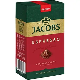 Кава мелена Jacobs Espresso 230 г - мініатюра 2