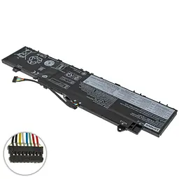 Акумулятор для ноутбука Lenovo L19L3PF7 (IdeaPad 5 14ARE05, 5 14ITL05, 5 14ALC05) 11.1V 4010 mAh 44.5Wh Black - мініатюра 2