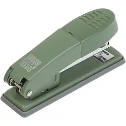 Степлер Buromax Morandi Style Military металевий до 25 арк. зелений (BM.4260-04) - мініатюра 2