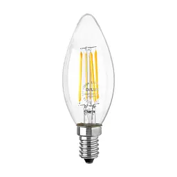 Лампочка Delux BL37B 4 Вт 4000K 220В E14 filament 3шт (90016735)