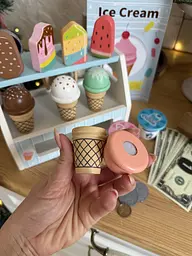 Дерев’яний набір морозива Ice Cream Counter   - мініатюра 6