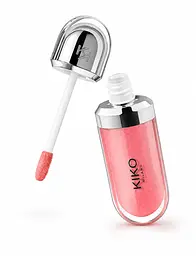 Блиск для губ KIKO MILANO 3D Hydra Lipgloss 08 Natural Rosewood - мініатюра 2