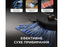 Робот-пилосос з вологим прибиранням Deerma X80 Ultra (DEM-X80Ultra) - мініатюра 3