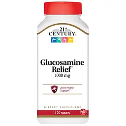 Препарат для суглобів і зв'язок 21st Century Glucosamine Relief 1000 mg, 120 таблеток