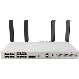Комутатор MikroTik CRS418-8P-8G-2S+5axQ2axQ-RM