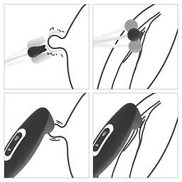 Стимулятор IJOY RECHARGEABLE CLIT PRO VIBRATOR LOVETOYS 66-LV430218 98580 - мініатюра 9
